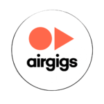 airgigs logo professional session drummer