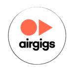 airgigs logo professional session drummer
